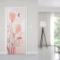 Preview: Türposter Kunstvolle Tulpen Maßanfertigung