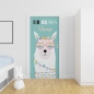 Mobile Preview: Kinderzimmer Türposter Maßanfertigung