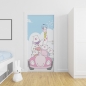 Preview: Kinderzimmer Türposter Maßanfertigung