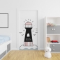 Preview: Kinderzimmer Türposter nach Maß