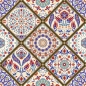 Preview: Türposter Patchwork Orient Flair