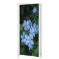 Preview: Türposter Blaue Blumen