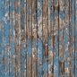 Preview: Türposter Blaues Vintage Holz