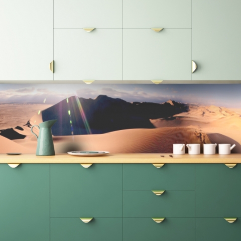 Küchenrückwand Wüsten Landschaft