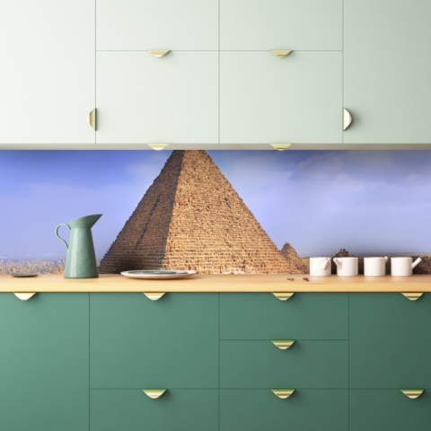 Küchenrückwand Pyramide