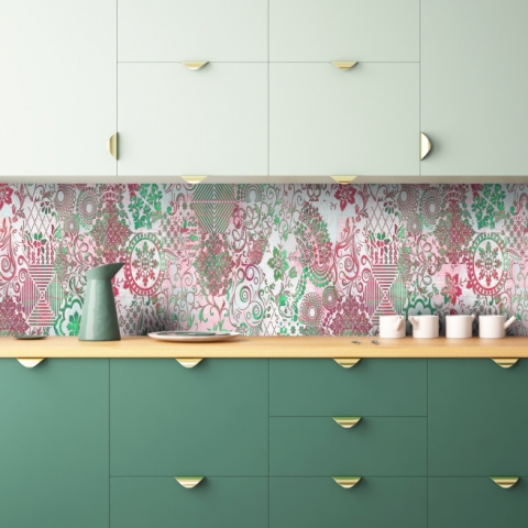 Küchenrückwand Barock Design