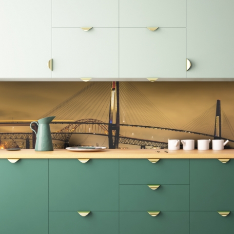 Küchenrückwand Moderne Brücke