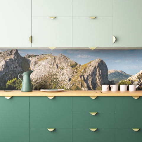 Küchenrückwand Felsen Landschaft