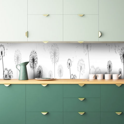 Küchenrückwand Pusteblumen Design