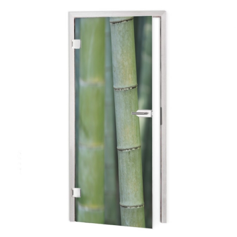 glastür folie Green Bamboo