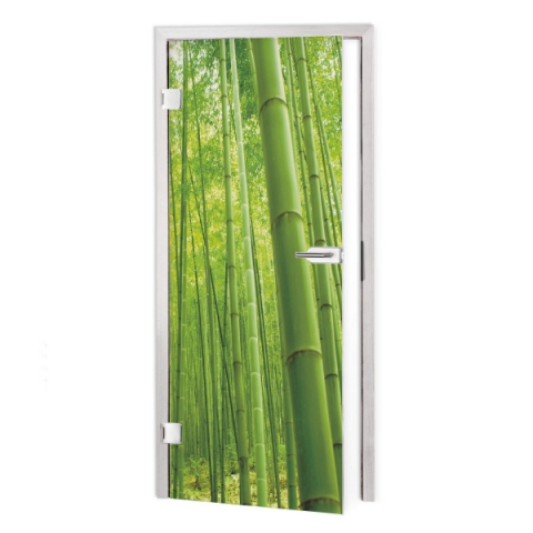 glastür folie Bamboo Forest