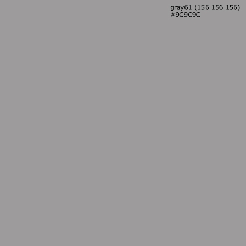 Glastür Folie gray61 (156 156 156) #9C9C9C