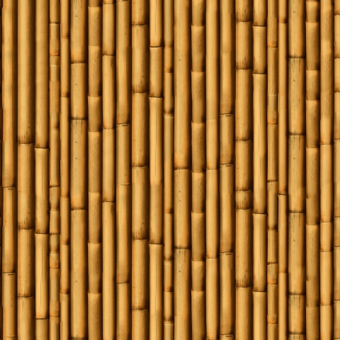 Glastür Folie Bambus