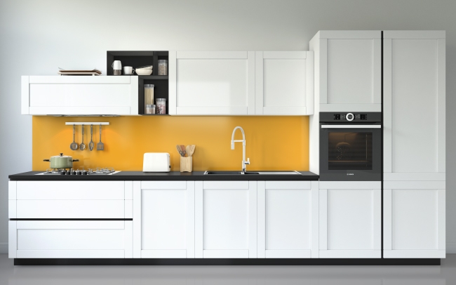 Küchenrückwand Orange1 (255 165 0) #FFA500