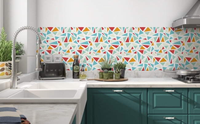 Küchenrückwand Bunte Mosaik