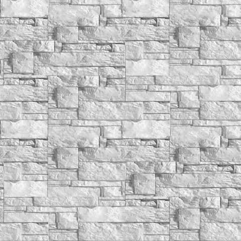 Küchenrückwand Blockstein Mauer