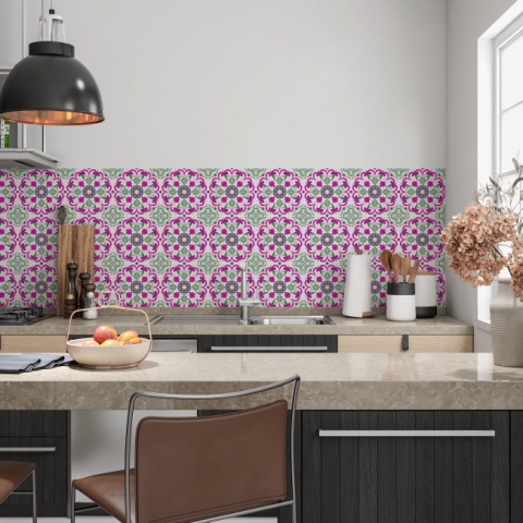 Küchenrückwand Mosaik Fliesen Muster