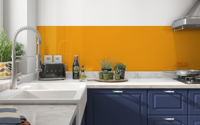 Küchenrückwand Orange1 (255 165 0) #FFA500