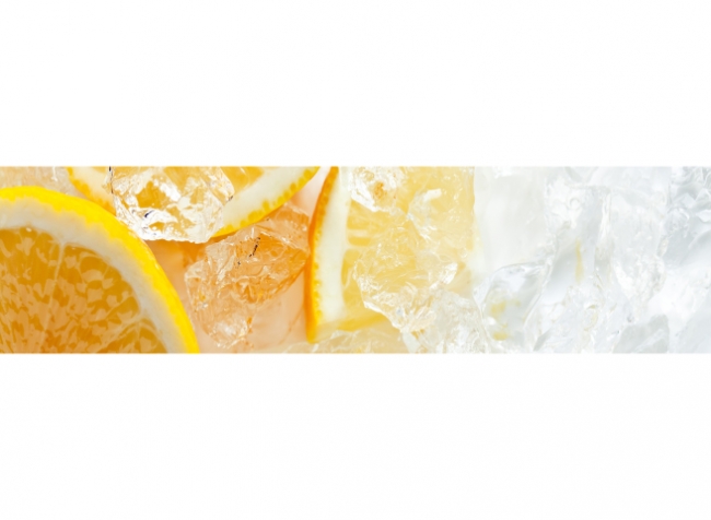 Küchenrückwand Eis Zitrone
