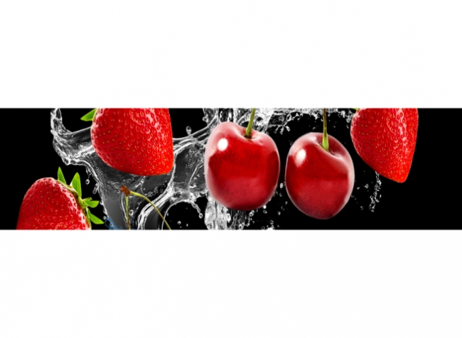 Küchenrückwand Cherry Strawberry