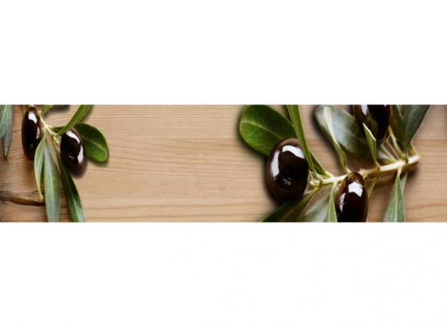 Küchenrückwand Schwarze Oliven