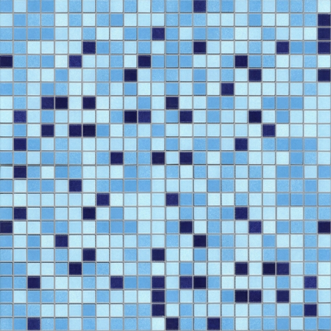 Küchenrückwand Blaue Mosaikfliese