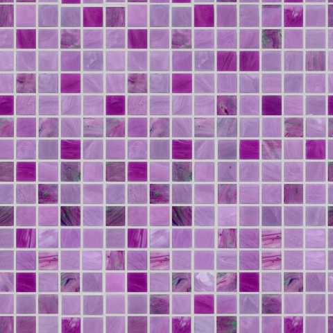Küchenrückwand Purple Mosaic