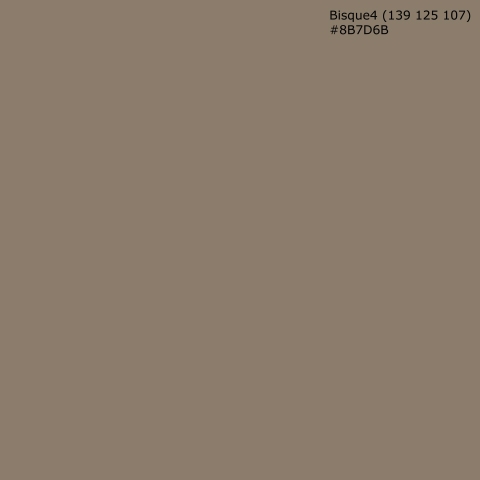 Küchenrückwand Bisque4 (139 125 107) #8B7D6B