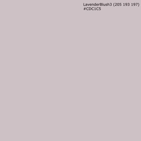 Küchenrückwand LavenderBlush3 (205 193 197) #CDC1C5
