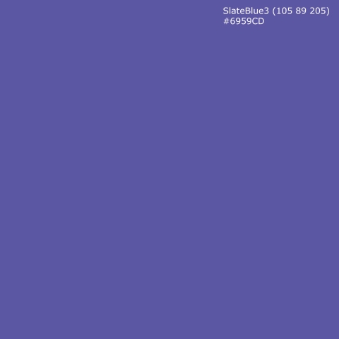 Küchenrückwand SlateBlue3 (105 89 205) #6959CD