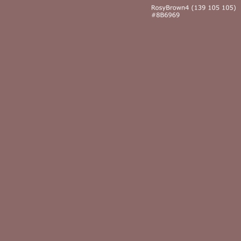 Küchenrückwand RosyBrown4 (139 105 105) #8B6969
