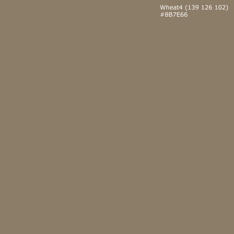 Küchenrückwand Wheat4 (139 126 102) #8B7E66
