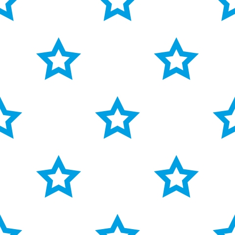Küchenrückwand Blaue Sterne