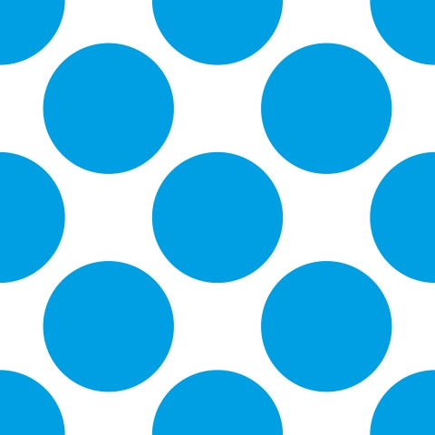 Küchenrückwand Blaue Punkte