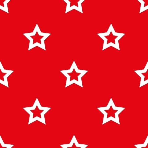 Küchenrückwand Rot Weiße Sterne