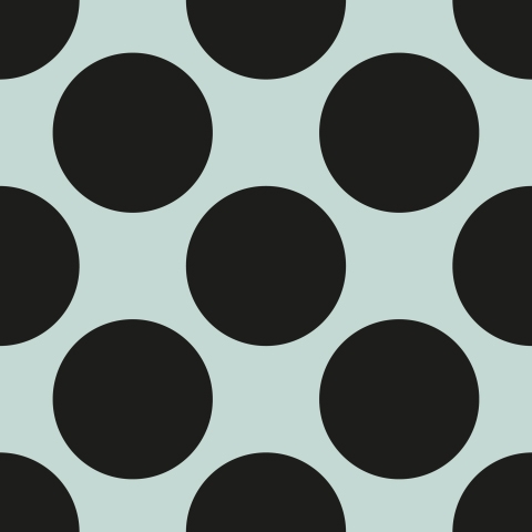 Küchenrückwand Vintage Polka Dots