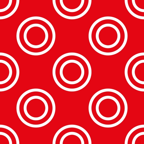 Küchenrückwand Rot Kreis Element