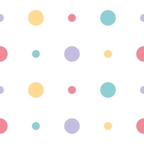 Küchenrückwand Polka Dots Confetti
