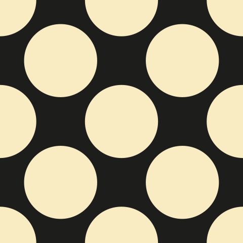 Küchenrückwand Big Polka Dots
