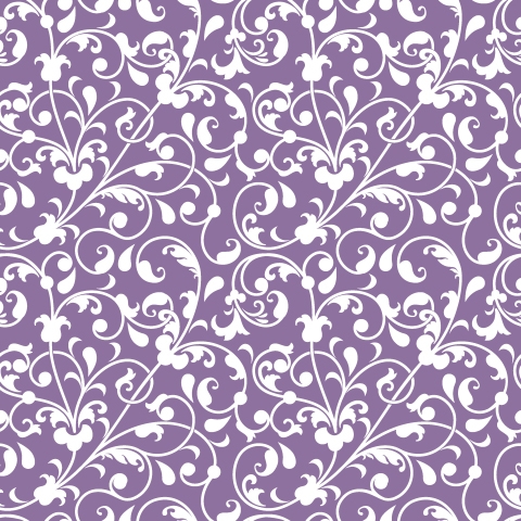 Küchenrückwand Violett Jugendstil