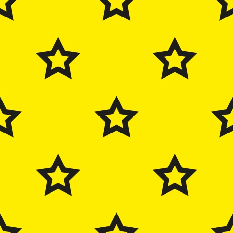 Küchenrückwand Gelb Schwarz Sterne