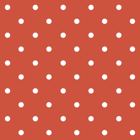 Küchenrückwand Retro Polka Dot