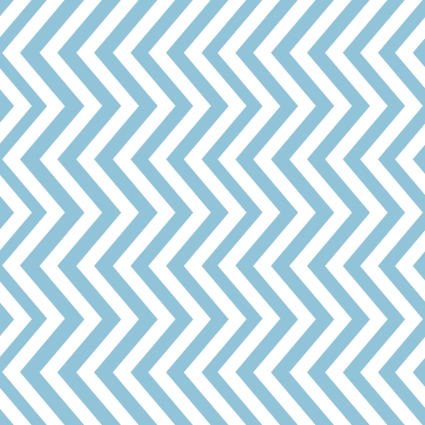 Küchenrückwand Blue Zigzag