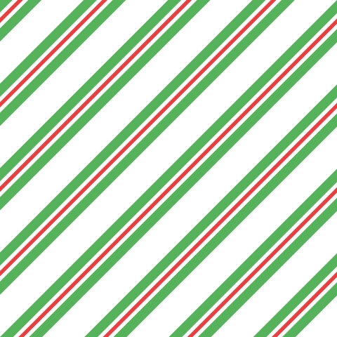 Küchenrückwand Green Red Stripes