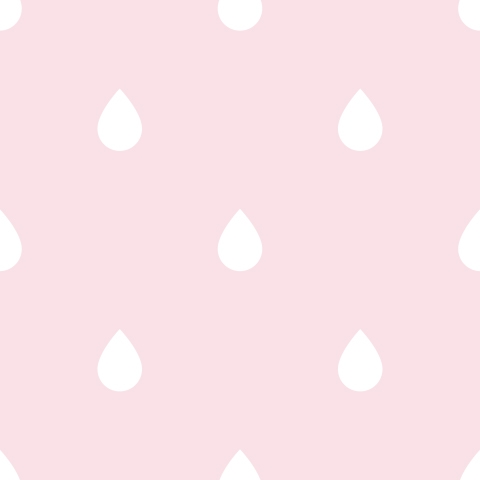 Küchenrückwand Weiß Pink Wassertropfen