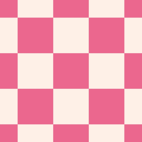 Küchenrückwand Pink Retro Karo