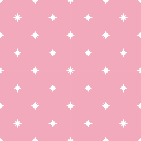 Küchenrückwand Pink Weiß Sterne