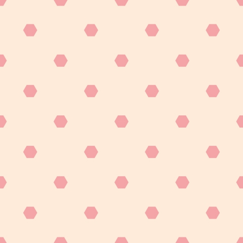 Küchenrückwand Rosa Hexagon