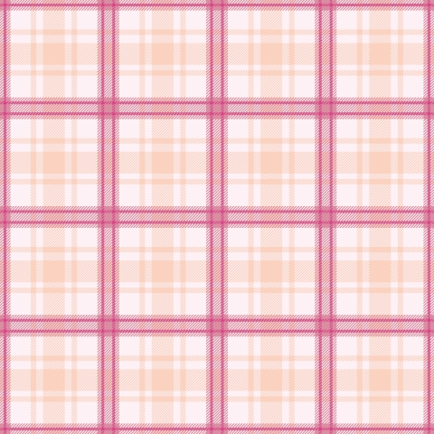 Küchenrückwand Rosa Tartan