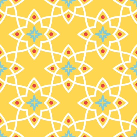Küchenrückwand Marokkanische Sterne